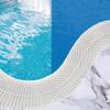 PPS Plastic Overflow Grating for Swimming Pools, Durable, Slip-Resistant, for Driveways and Patios, Interconnectable Shower Drain Grating (20 x 100 cm) view 4