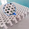 PPS Plastic Overflow Grate for Swimming Pools, Durable Drain Cover, Extendable, Slip-Resistant, 25 x 100 cm view 2