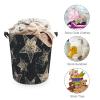 Large Waterproof Foldable Laundry Hamper with Star Pattern for Bathroom or Living Room view 3