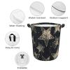 Large Waterproof Foldable Laundry Hamper with Star Pattern for Bathroom or Living Room view 4