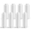 8 Spools Sewing Thread, 200 Yards White Polyester view 1