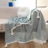 Yokqexz Elegant Tassel Bed Runner, Knitted Hotel-Style Bed Scarf for Queen and King Beds, Red, 70 x 230 cm view 4