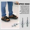 Shimeyao 64-Piece Epoxy Shoe Spikes, Replacement Cleats for Floor Coating Work view 3