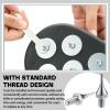 Shimeyao 64-Piece Epoxy Shoe Spikes, Replacement Cleats for Floor Coating Work view 4