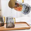 ZQDUFEA 1,815 mL Glass Water Carafe with Handle and Lid view 4