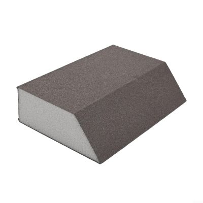 60–240 Grit Foam Sanding Sponges for Wood and Metal, Reusable, 100 x 70 mm, Grit 100