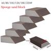 60–240 Grit Foam Sanding Sponges for Wood and Metal, Reusable, 100 x 70 mm, Grit 100 view 4