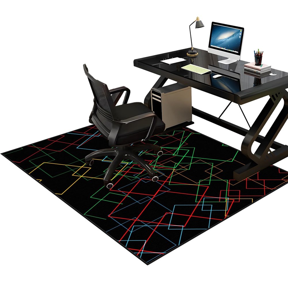 Gaming Chair Floor Mat for Hard Floors, 110 x 170 cm