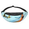 Cartoon Airplane Belt Bag for Men and Women, Waterproof Running Waist Pack with Adjustable Strap view 2