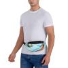 Cartoon Airplane Belt Bag for Men and Women, Waterproof Running Waist Pack with Adjustable Strap view 4
