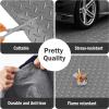 Thick PVC Garage Floor Mat, Non-Slip, Pink, 0.6 x 3 m view 3