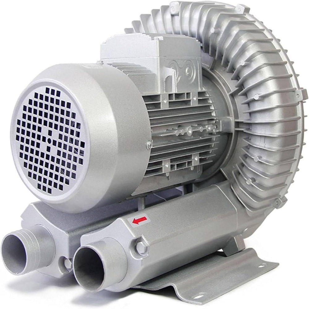 High-Pressure Regenerative Blower, 220 V Single-Phase, 750 W/1.01 HP