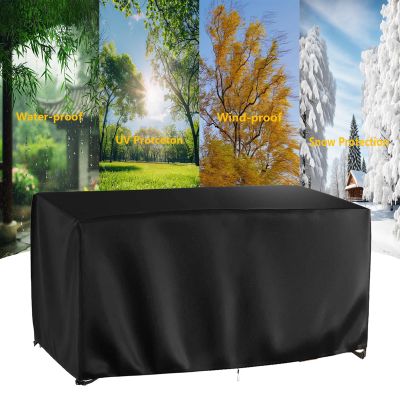 KADING Outdoor Furniture Cover, 220 x 70 x 95 cm, Black