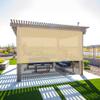 Shade Cloth with Grommets, 90% Privacy Screen and Sunshade Mesh for Fences, Patios, Pergolas and Greenhouses, Custom Size, Beige view 1