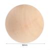 HOHOVYVY 1 Natural Wood Craft Ball, DIY Wooden Ball, 50 mm view 3