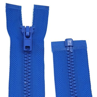 Plastic Zipper for Jackets - Separating / 60 cm - 90 cm (918 Royal Blue, 70 cm)