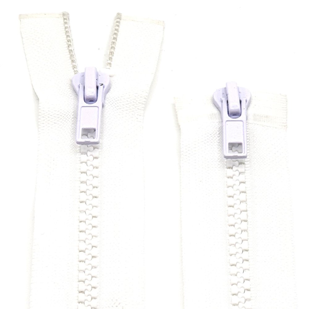 Plastic Zipper 2-Way Separating 60 cm - 90 cm