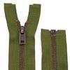 Metal Zipper 6mm Separating for Jackets and Bags / 90 cm (999 Olive) view 1