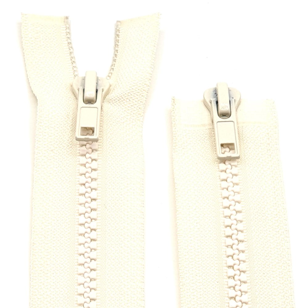 Plastic Zipper 2-Way Separating 60 cm - 90 cm