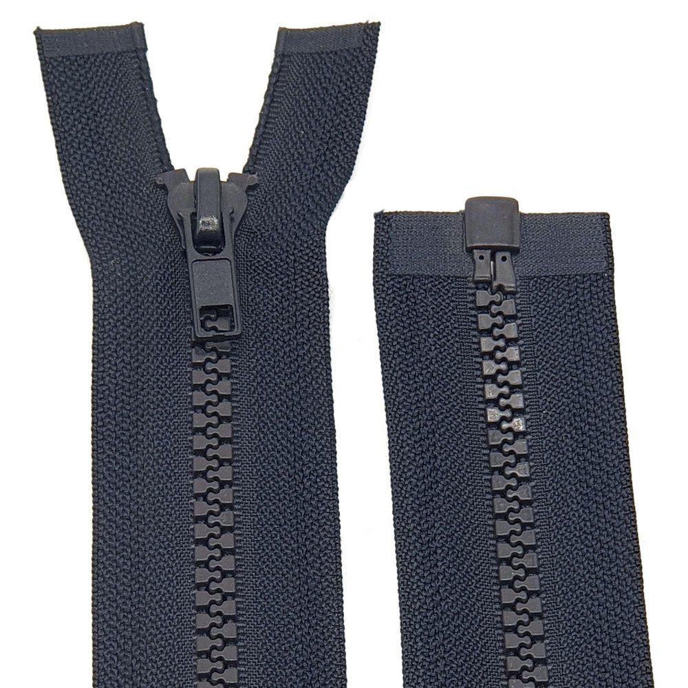 Plastic Zipper for Jackets - 60 cm to 90 cm