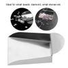 Mini Jewelry Scoop - Square Shovel for Beads and Gems view 2