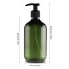 4-Pack 500 mL Soap Dispenser Bottles, Refillable Pump Bottles for Lotions and Shampoos view 2