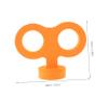 ERINGOGO Wind-Up Key Car Decoration, EVA Exterior Ornament for Vehicle Rear view 2