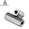 RYSUPPLY Stainless Steel Hex Threaded Sleeves M12 x 50, 25-Pack view 2