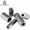 RYSUPPLY Stainless Steel Hex Threaded Sleeves M12 x 50, 25-Pack view 3