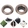 Metal Round Hole Eyelets for Leather Craft - Antique Bronze view 4