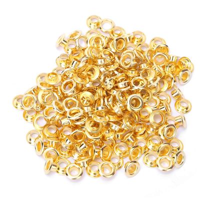 Metal Round Hole Punch for Leather Craft - Album, Premium Brass, Accessories for Shoes, Belts, Bags, 5 mm (GOLD)