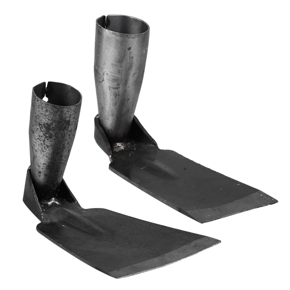 FUNOMOCYA 2-Piece Garden Hoe Set for Weeding and Soil Loosening