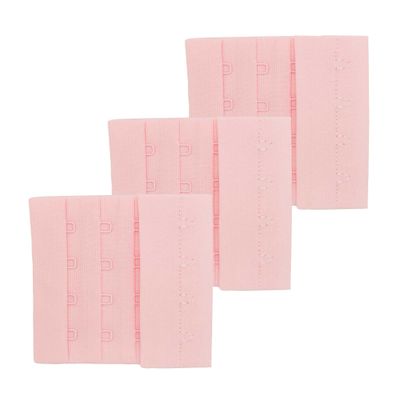 maDDma 3 Pairs Bra Closures 70mm 4 Rows