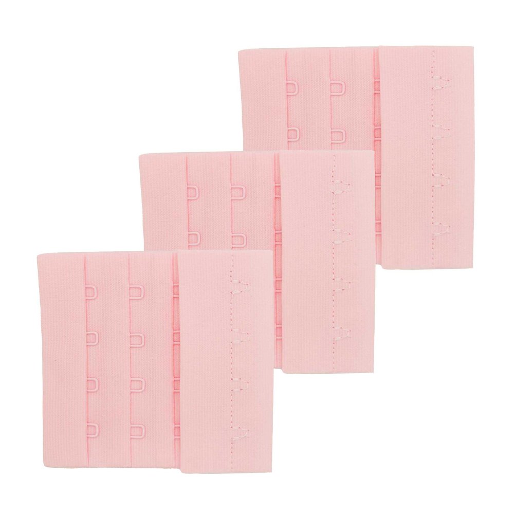 maDDma 3 Pairs Bra Closures 70mm 4 Rows