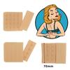 maDDma 3 Pairs Bra Closures 70mm 4 Rows view 3