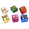 Gift Box Ornaments Hanging Decorations for Christmas Tree 12pcs view 4