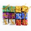 Multicolored Christmas Gift Box Ornaments - 12pcs view 3