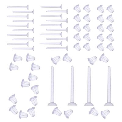 Earring Backing Set, Silicone Earring Backs