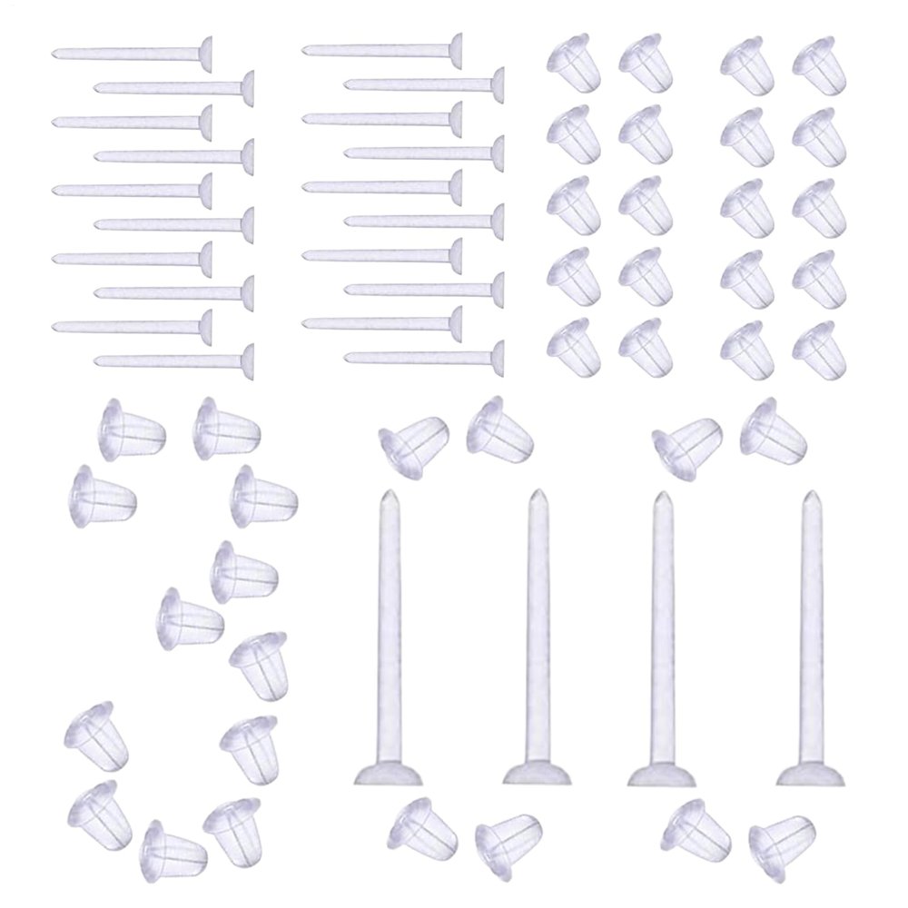 Earring Backing Set, Silicone Earring Backs