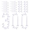 Earring Backing Set, Silicone Earring Backs view 1