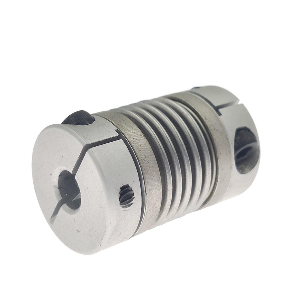 Flexible D32 L43 Stepper Motor Shaft Coupling, Aluminum Alloy, Clamp-Type (12 x 16 mm)