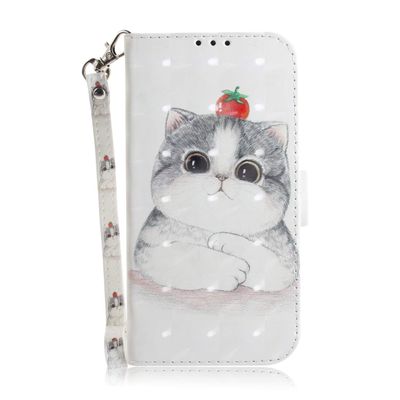 BLOTECH Flip Case for Motorola Moto E22i with Cute Kitten Design