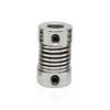 1-Piece Flexible Beam Coupling D16L35 for Encoder, Stepper, and Servo Motors, 9 x 9 mm view 3