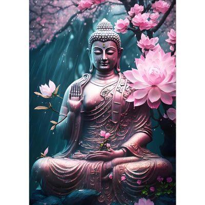 GDYEEH Sitting Buddha Diamond Painting Kit