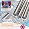 Stainless Steel Conveyor Rollers, 2-Pack, 40.9 in. Long, 25 mm Diameter, 540 mm Total Length view 2