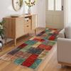 Siunwdiy Long Hallway Runner 120 x 140 cm, Colorful Moroccan Design, Non-Slip and Washable view 2