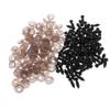 Plastic Safety Eyes for Dolls, 5mm, Black, 100 Pieces view 1