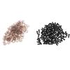 Plastic Safety Eyes for Dolls, 5mm, Black, 100 Pieces view 2