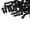 Plastic Safety Eyes for Dolls, 5mm, Black, 100 Pieces view 3
