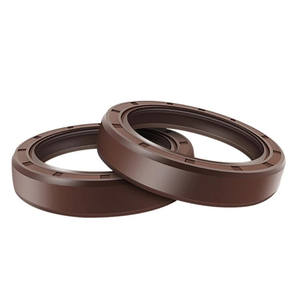 OZXWL 2-Piece Fluororubber Oil Seal, ID 5–14 mm, OD 12–40 mm (12 × 25 × 10)